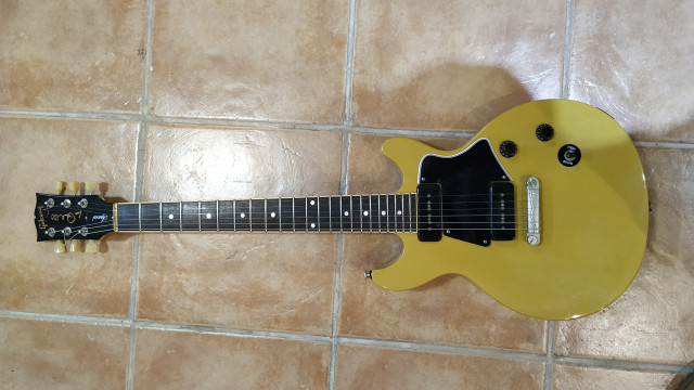 Gibson Les paul special dc yellow tv