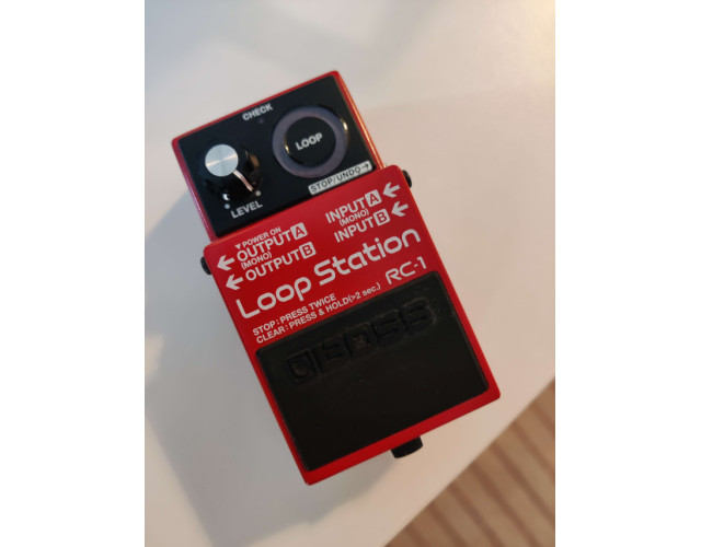 Pedal de loop Boss RC-1