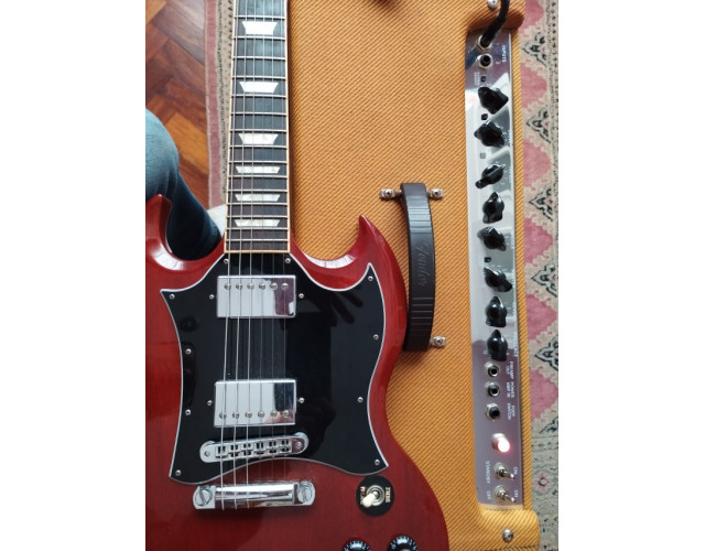 Cambio Gibson SG standard 2011 por fender stratocaster USA