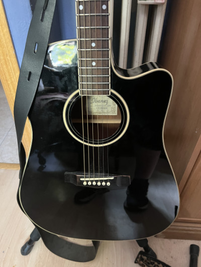 Acústica Ibanez Performance PF200CEBK1201