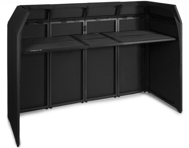 Cabina DJ plegable aluminio Vonyx DB5 Pro + bandejas Vonix DBC2