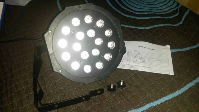 Pack de focos LED 1x18w