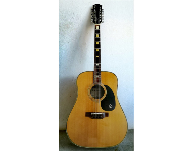 Epiphone FT-165 Bard De-Luxe 12 cuerdas, original 1970's