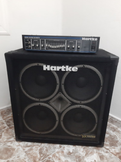 Amplificador cabezal con pantalla Hartke 350-240 watts