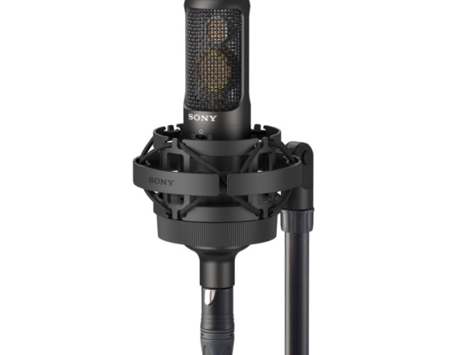 Micrófono Sony c-100 (condensador de gran diafragma)