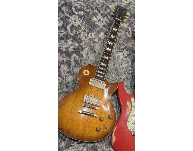 Cambio Gibson Les Paul Traditional Plus 2010 Honey Burst (Relic y Mejorada)