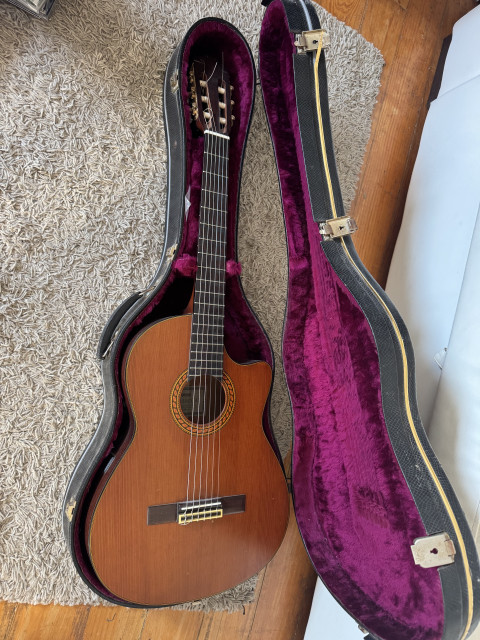 Guitarra Española Yamaha Autoamplificada