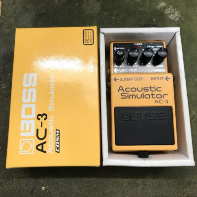 Boss ac-3 acoustic simulator