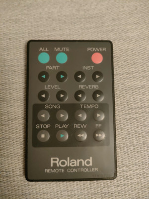 Roland Sound Canvas mando a distancia
