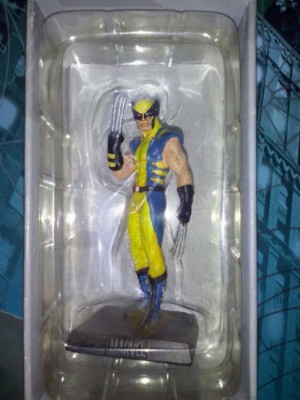 Figura de plomo Marvel de coleccion Eaglemoss Lobezno Wolverine