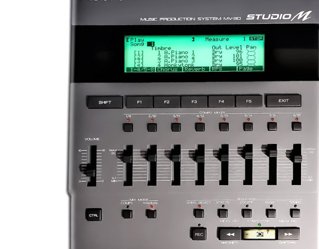 Roland MV30 Studio M: Producción Musical