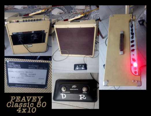 Amplificador de guitarra - Peavey Classic 50 410 (PODEROSO)