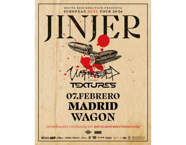 Entradas concierto Jinjer Madrid 7 febrero