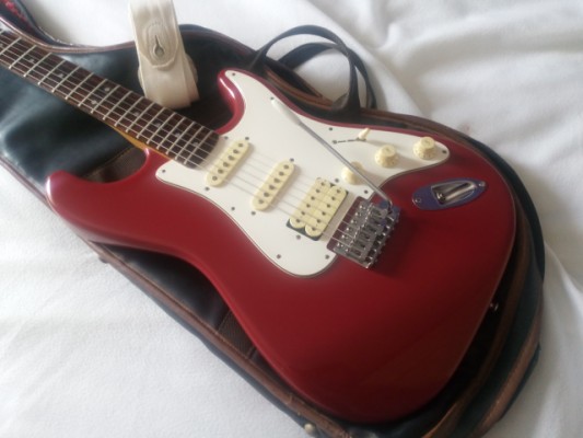 Guitarra SUNN MUSTANG by Fender made india años 80