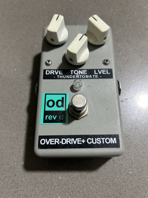 Pedal overdrive thundertomate