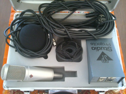 microfono valvular studio projects tb1