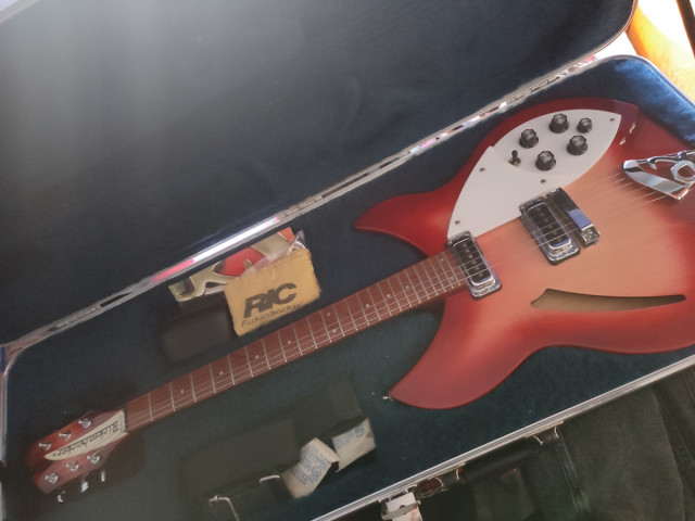 Rickenbacker 330 Fireglow - Cambios