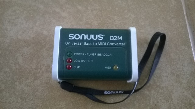 Sonuus B2M - Universal bass to MIDI converter - incluyo portes