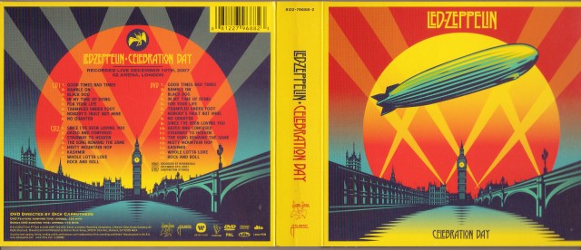 Led Zeppelin - Celebration Day Deluxe Digipack 2cd/2dvd, envio incluido!!
