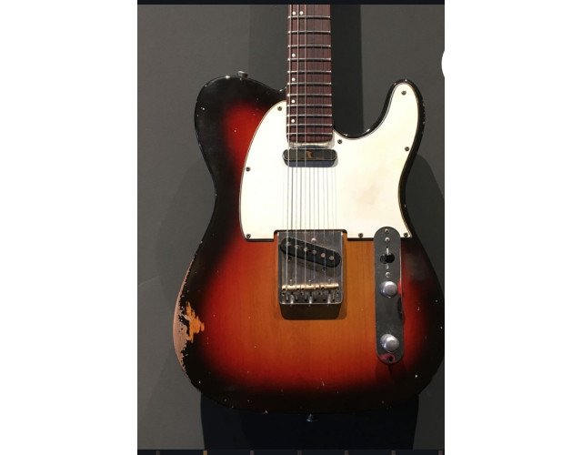 Cambio Franchin Telecaster Classic Relic Mars.