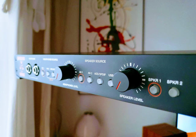 Dangerous Music Source - DAC controlador monitoring mastering