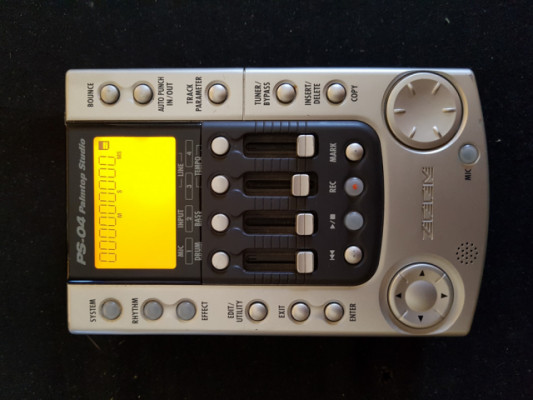 Zoom ps-04 Estudio de grabación portatil, caja de ritmos.