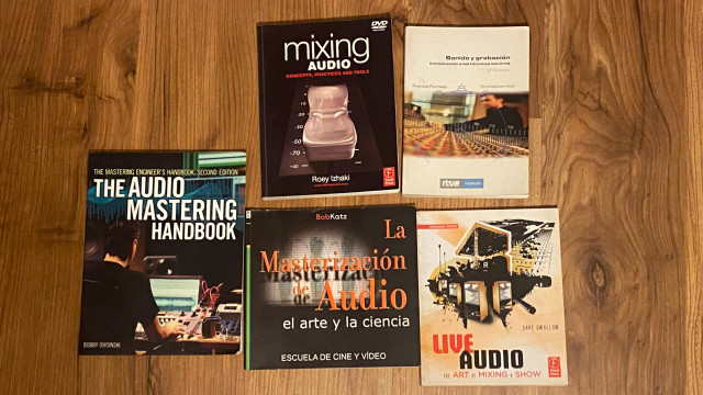 Libros de Sonido, Grabación, Mezcla y Mastering