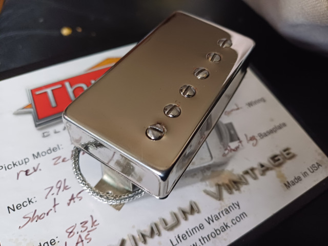 RESERVADA ------   PASTILLA HUMBUCKER THROBAK ESG - 102 bridge, Super Rebaja