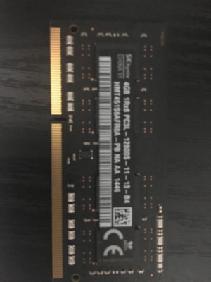 2 modulos SDRAM DDR3 a 1600 MHz(2 por 4gb)