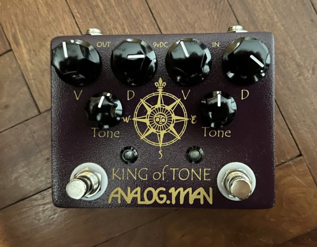AnalogMan King of Tone por Jazzmaster
