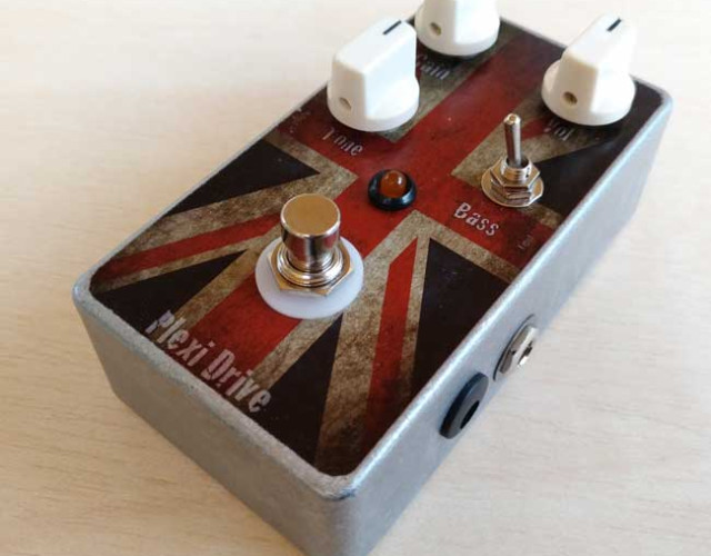Pedal de efectos Wampler Plexi Drive hecho a mano