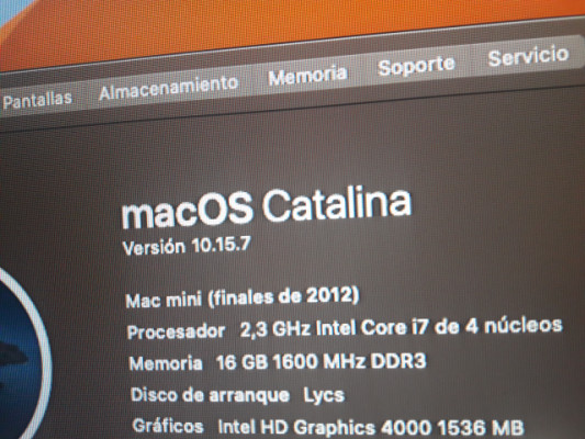 Apple Mac mini late 2012