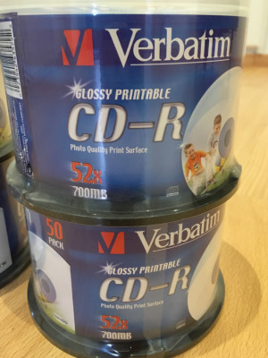 9x50 CD-R verbatim glossy printable