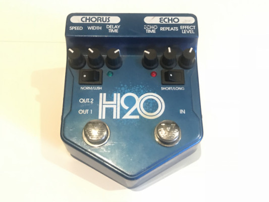 Pedal H2O de Visual Sound (Echo+Chorus)