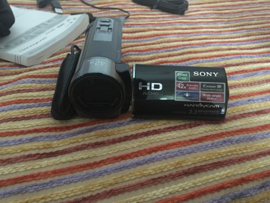 Camara vídeo y foto Sony handycam