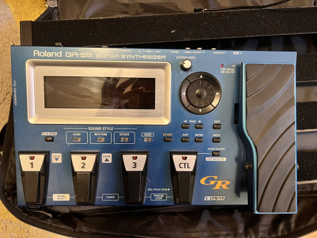 Roland GR55 + Roland GK3