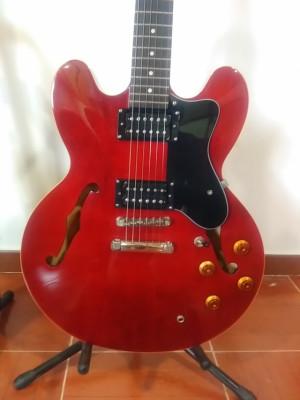 epiphone dot 335, with gibson pickups