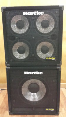 Dos pantallas Hartke modelo XL, 410XL y 115XL¡chollo¡