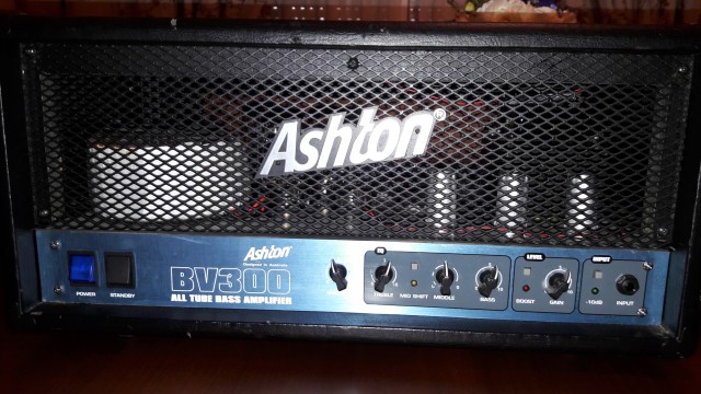 Ashton BV300 300W Amplificador todo válvulas para bajo