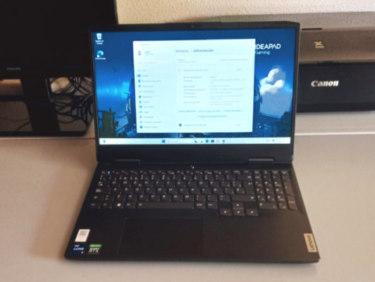 Portatil Lenovo i5 12th Gen con Tarjeta Nvidia RTX para IA