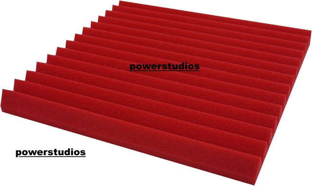 Promoción 12 Paneles acústicos studiowedge red 50x50x5cm nuevos a estrenar+ envío incluido