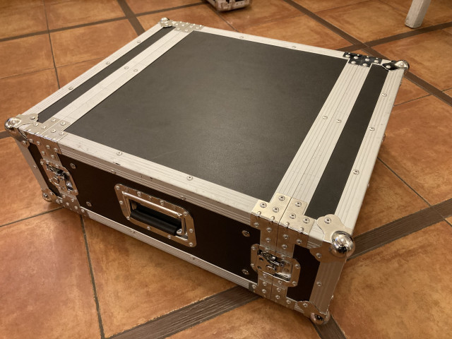 Flightcase 4 unidades + bandeja