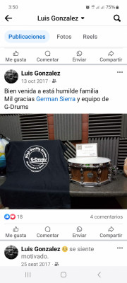 Caja nogal español g-drums