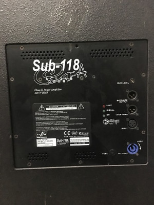 Sub DAS 118 A