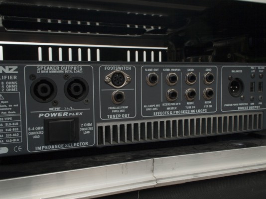 Amplificador de bajo GENZ BENZ GBE 750 + PANTALLA TRACE ELLIOT