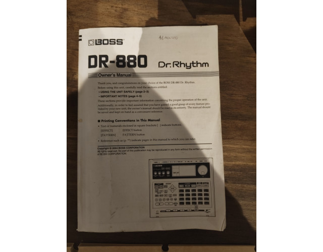 その他 BOSS DR-880 Boss DR-880 de segunda mano por 265 € en Illes Balears