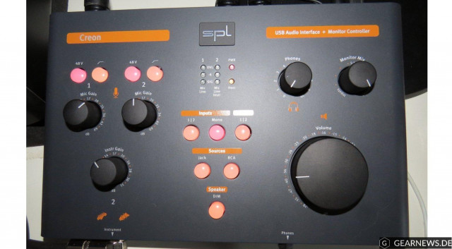 SPL Creon Interface Audio + Monitor Controller