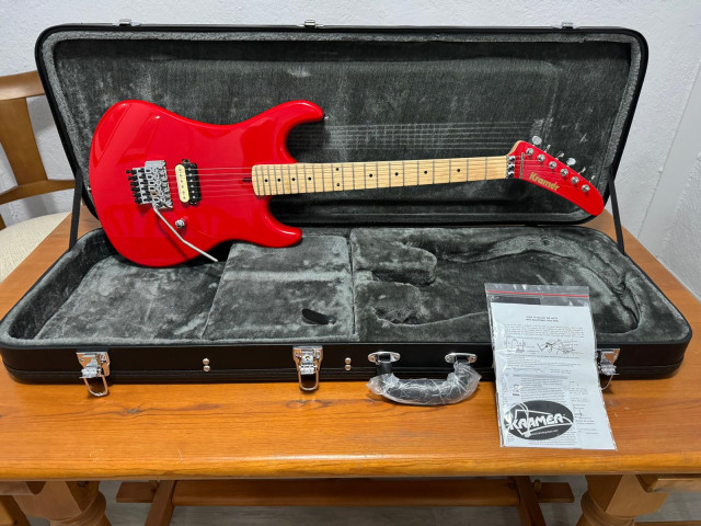 Kramer 84 Radiant Red EN PERFECTO ESTADO - Solo Venta, NO Cambios