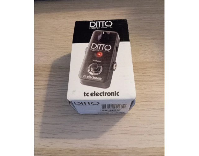 Pedal Ditto Looper tc electronics (fotos dentro)