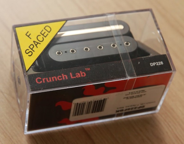Dimarzio crunch lab f spaced